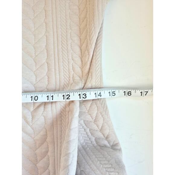 Emporio Armani Dress Jacket Cable Knit Effect Fit Flare Suit Career Office Siren - Picture 9 of 12